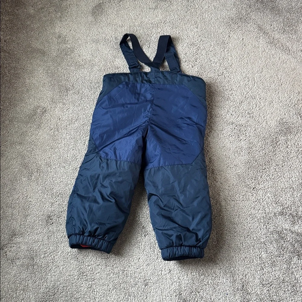 Old Navy Navy Blue Insulated Snow Bib Overalls Ski Pants SIZE 2T
